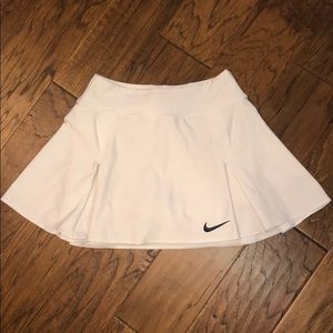 nike white tennis skirt
